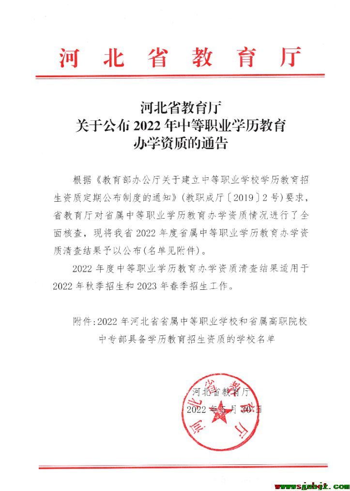 河北同仁医学中等专业学校有办学资质吗